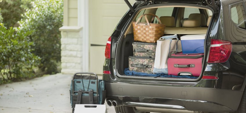 como organizar el equipaje en el coche