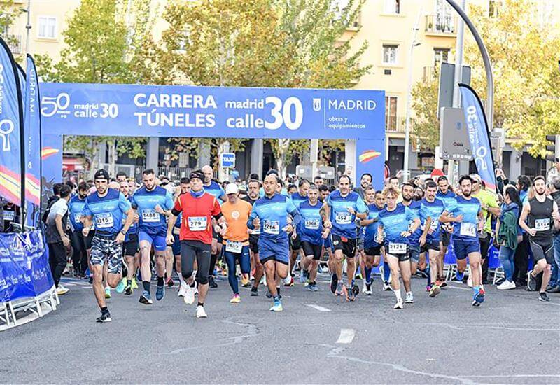 carrera túneles m30 aniversario 